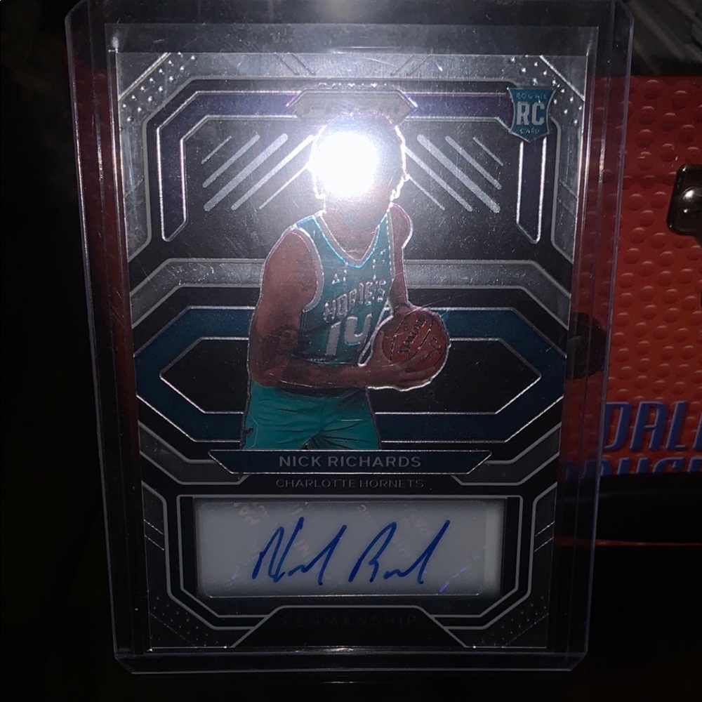 Nick Richards Charlotte Hornets Rookie Card